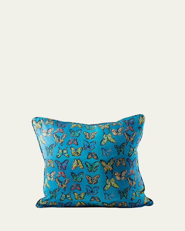Butterfly Cotton Pillow